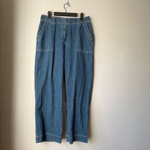 Vintage 90s Marsh Landing Denim Loose Straight Leg Utility Pocket Jeans 12